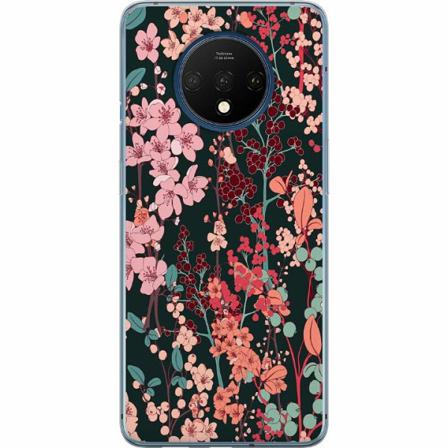 Oneplus 7t Genomskinligt Skal Herbaceous Retro
