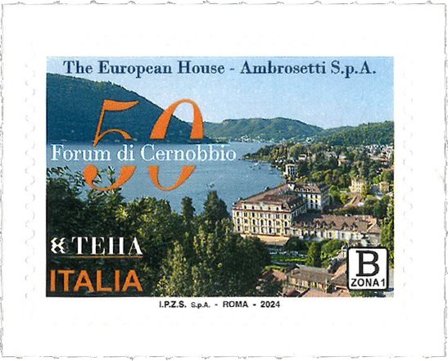 Italien - Cernobbio Forum 50. Udgave - Postfrisk frimærke
