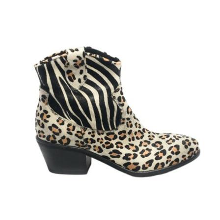 Gio+ Ankle Laarzen , Beige , Dames , Maat: 39 EU Enkellaarsjes