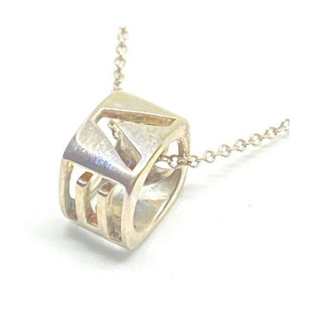 Tiffany & Co. Pre-owned, Necklaces Grijs, Dames, Maat:ONE Size