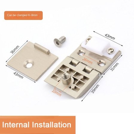 Lasioven saranan kehyksetön puristin STYLE 2 STYLE 2