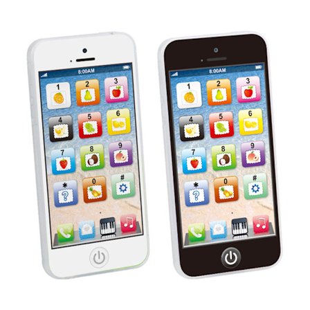 2 st Interaktiv Leksakstelefon - Min Första Egen Telefon - Lär dig genom lek