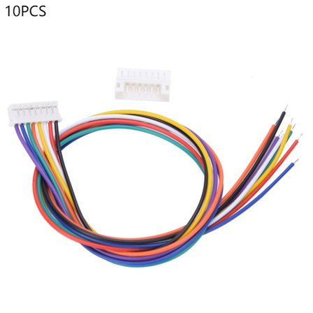 10 sæt JST PH 2,0 mm 8-Pin Han Hun Stik Ledning Kabel 30 cm