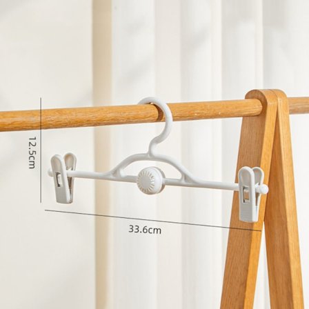 Kjol Peg Hanger Byxklämmor Garderob Organizer