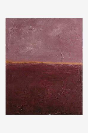 Malerifabrikken - Design maalaus / Edge Rose / 80x100 Cm - Punainen - Taulut - - Homeroom