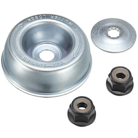 4 stk. reservedele gearkasse kniv møtrik fastgørelsessæt til buskrydder strimmer