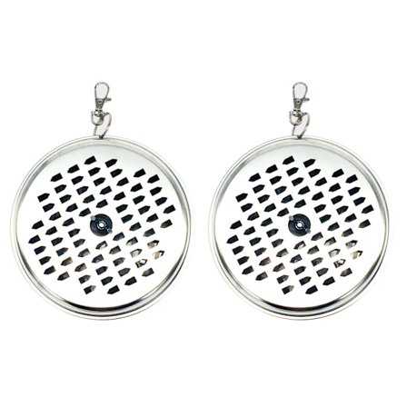 2 stk. Bærbare myggspiralholdere Myggspiral- og røkelsesholdere for utendørs bruk