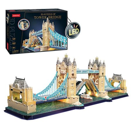 3d-pussel - Tower Of London Bridge | Vuxenkonstruktion | Modell att bygga |