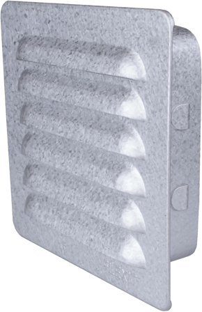 Flexit 02310 Ventilrist 150 x 150 mm, med ramme, Ventilasjon