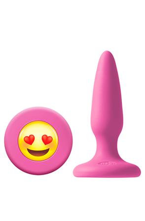 NS Novelties Mojiïs Ily Pink Analplugg - Blushme.se