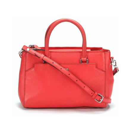 MCM Pre-owned, Pre-owned Leather Handbag Rood, Dames, Maat:ONE Size