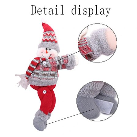 2 stk. Juledekorationer, gardiner, dørspænde style2