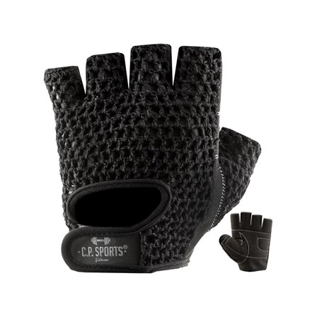 C.P. Sports Classic Mesh Glove Træningshandsker Sort