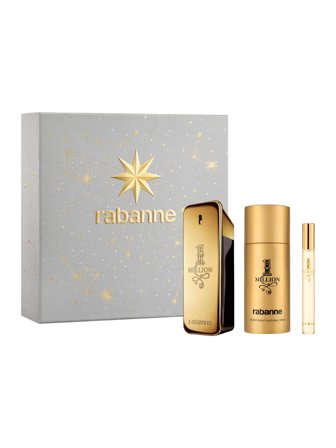 Paco RabanneRabanne 1 Million Set cont.: Eau de Toilette 100 ml (GH 984701) + Deodorant Spray 150 ml + Eau de Toilette 10 ml (for free) 1.0items