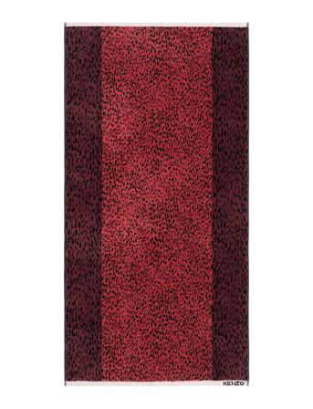 Kpatch Bath Towel Home Textiles Bathroom Textiles Towels & Bath Towels Röd Kenzo Home
