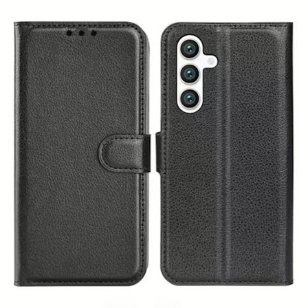 Samsung Galaxy S24 Plus Plånboksfodral med Stativ - Svart