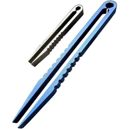 Canku 2 st Mini Pinsett i Titan Bärbar Titanlegering EDC