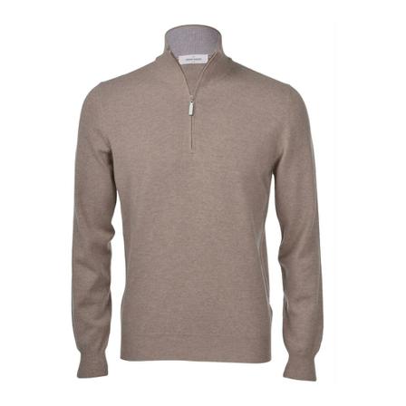 Gran Sasso, Turtleneck Bruin, Heren, Maat:M