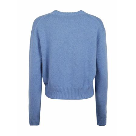 Ralph Lauren, Round-neck Knitwear Blauw, Dames, Maat:M