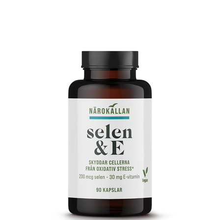 Närokällan Selen & E 90 kapslar