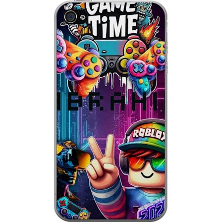 Kompatibelt Mobilskal till Apple Apple iPhone 4s Neon Gamer Art