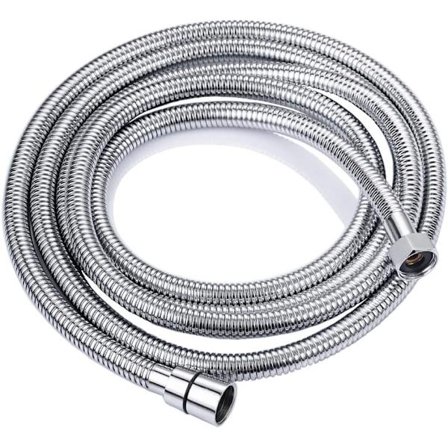 3m rustfritt stål dusjslange anti-twist, dusjslange standard G 1/2 universell tilkobling, baderomstilbehør tilpasningsdyktig til alle dusjhoder