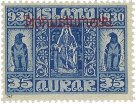 Island 1930 - AFA TJ 52 - Postfrisk