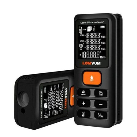 Mål Tape Laser Lineal Afstandsmålere Digital Afstand Meter Måler Rangemåler Lazer Metreler