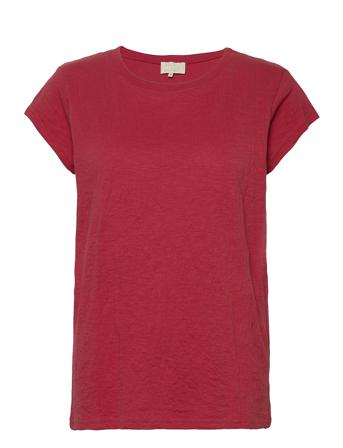 Leti T-Shirt T-shirt Top Rød Minus