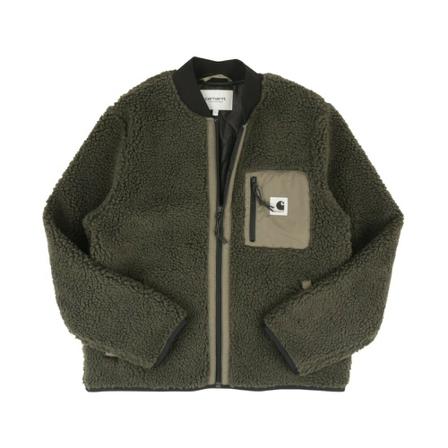 Carhartt Wip, Zip-throughs Groen, Heren, Maat:S
