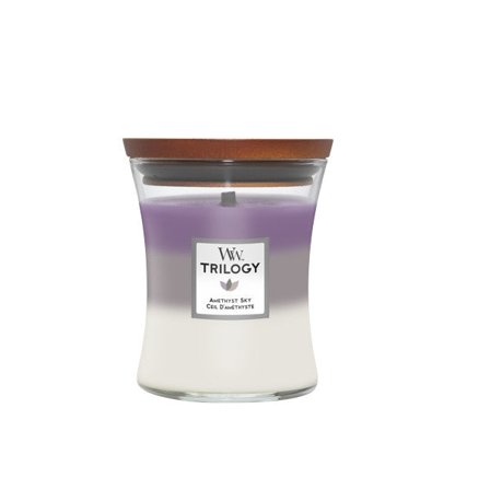 Woodwick Trilogy Candles Amethyst Sky 275gr - Candela Profumata