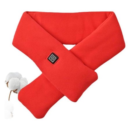 Vinteroppvarmings skjerf, smart elektrisk oppvarming, nakkevarme, vindtett og varm, USB-lading nakkevarmer