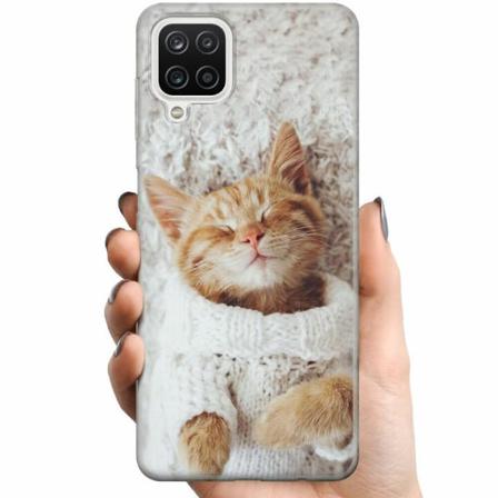 Samsung Galaxy A12 Tpu Mobilskal Katt