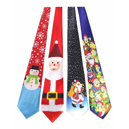 4 stk. engangs jule slips til mænd og drenge