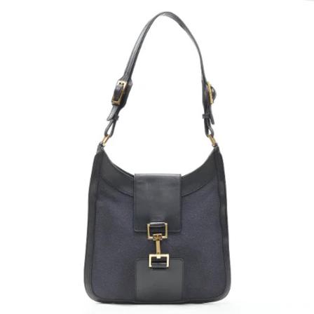 Gucci Vintage, Pre-owned Leather gucci-bags Zwart, Dames, Maat:ONE Size,leer