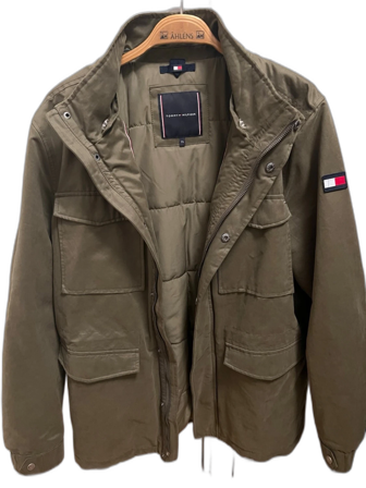 Olivgrön parkajacka Tommy Hilfiger