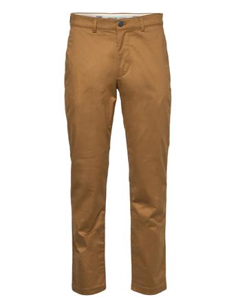 Slh Straight-Stoke 196 Flex Pants W Brown Selected Homme