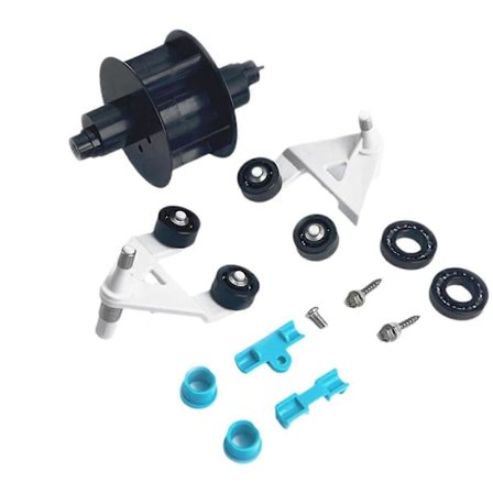 Sorte dækklips til dækmaskine, klemmer dækskifter kraftig fælgskifter dækskifter hjulskiftehjælp