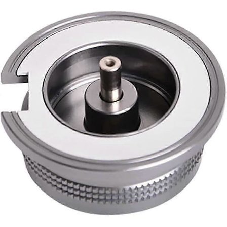 Gas Adapter Konverter Camping Komfur Tilslutning Gasflaske Adapter Til Udendørs Vandreture Picnic Trekking Indendørs Gaspatroner (farve: sølv) (1 stk)