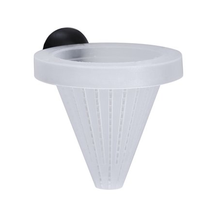 Rød Fiskefodringsværktøj Smal Akvarie Tragt Kop 6,5 cm x 7 cm