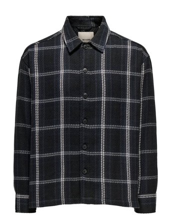 Onskevin Basket Shirt Black ONLY & SONS