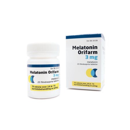 Melatonin orifarm tab 3mg