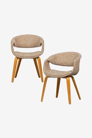 WOOOD - Yossi-ruokapöydän tuoli - 2 kpl:n sarja - Sininen - Tuolit - - Homeroom