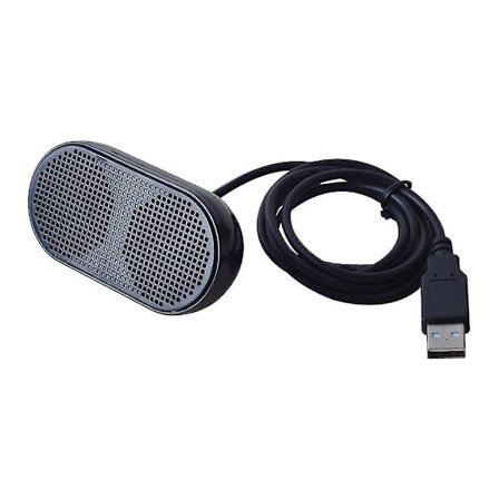 USB Mini Høytaler Datamaskin Høytaler Strømdrevet Stereo Multimedia Høytaler For Bærbar PC (svart)