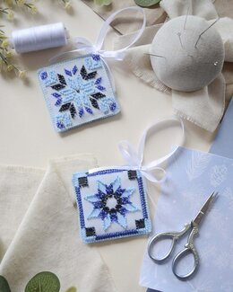 Perlenstickerei Winterklänge 2-er Pack