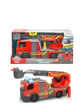 Scania Fire Patrol - No Toys Toy Cars & Vehicles Rød Dickie Toys*Betinget Tilbud