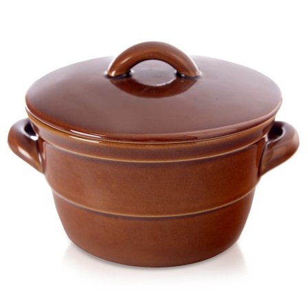 Keramisk bejdsebeholder med låg 650 ml