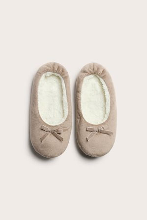 Kappahl | Kapcie z polaru | Brązowy