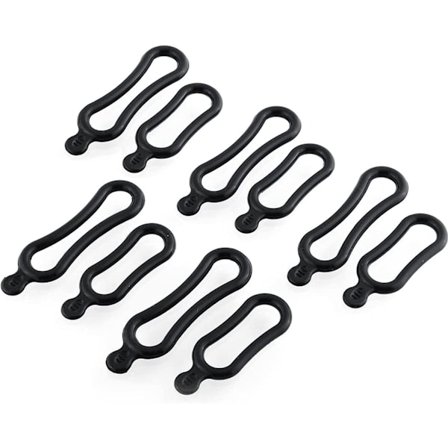 10 stk. gummi for sykkel, for LED-frontlykter for sykkel