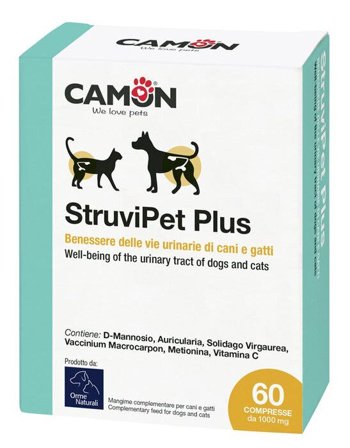 Camon StruviPet Plus Alimento Complementare Per Cani/Gatti 60